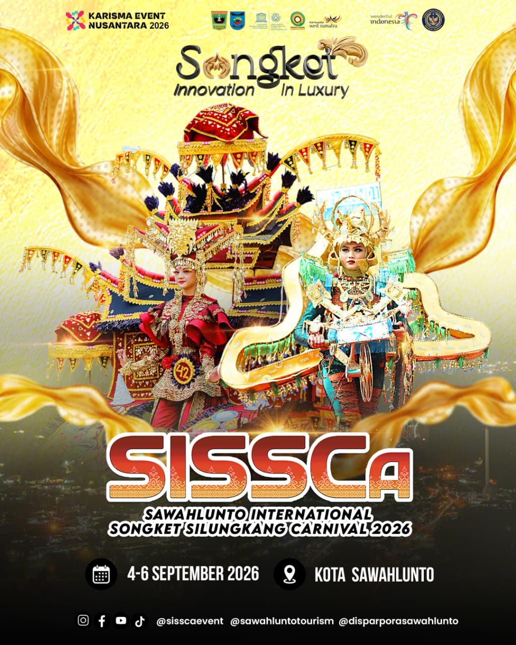 SAWAHLUNTO INTERNATIONAL SONGKET SILUNGKANG CARNIVAL (SISSCa) 2026