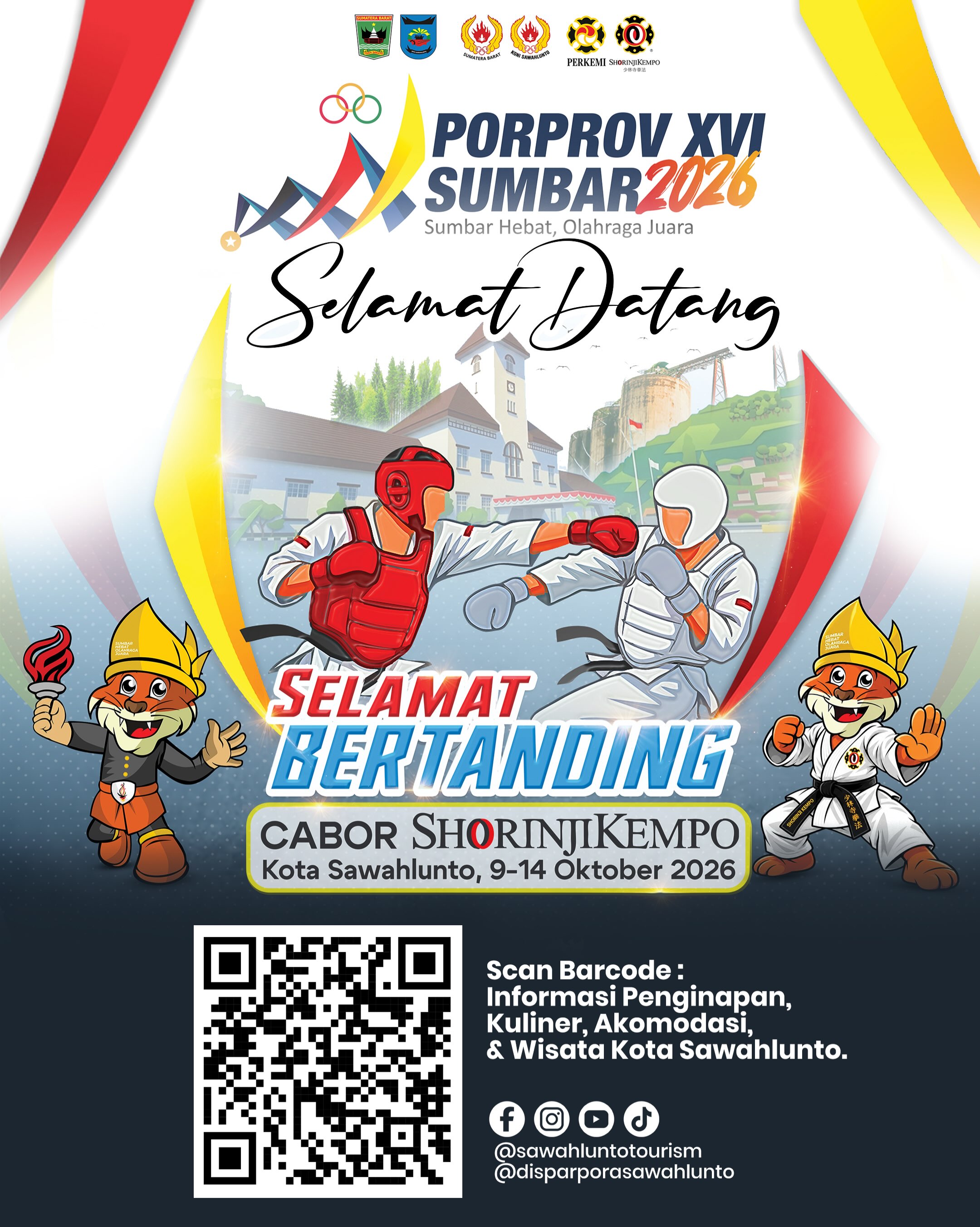 Porprov XVI Sumbar 2026 Shorinji Kempo